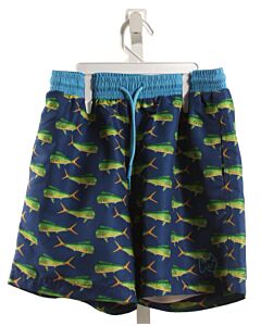 PRODOH  GREEN  PRINT  SWIM TRUNKS