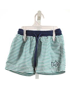 PRODOH  GREEN  STRIPED  SWIM TRUNKS