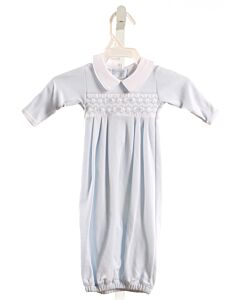 MAGNOLIA BABY  LT BLUE   SMOCKED LAYETTE