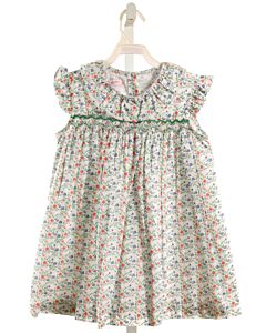 PEGGY GREEN  MULTI-COLOR  FLORAL  DRESS