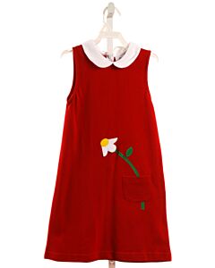 FLORENCE EISEMAN  RED PIQUE   DRESS