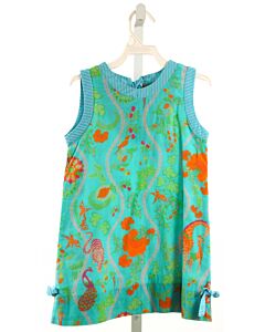 GRETCHEN SCOTT  GREEN   PRINTED DESIGN DRESS