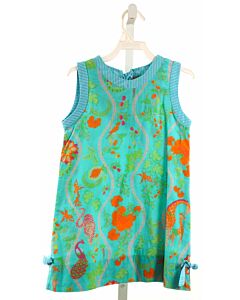 GRETCHEN SCOTT  GREEN   PRINTED DESIGN DRESS