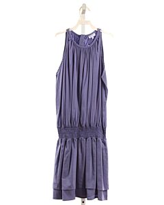 PLEAT.  BLUE    DRESS