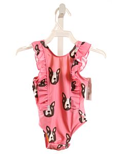 PINK CHICKEN  PINK   PRINTED DESIGN 1-PIECE SWIMSUIT