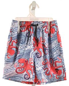 SHADE CRITTERS  PINK   PRINTED DESIGN SWIM TRUNKS