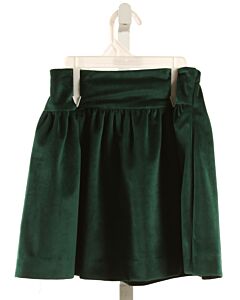 FUNTASIA TOO  GREEN VELVET   SKIRT