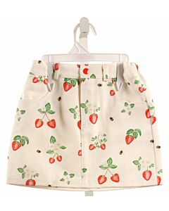 SAL & PIMENTA  CREAM   PRINTED DESIGN SKIRT