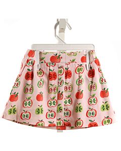 THE PROPER PEONY  PINK   PRINTED DESIGN SKORT