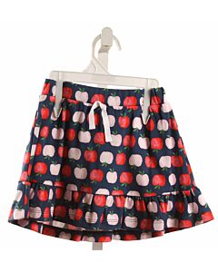 THE PROPER PEONY  BLUE   PRINTED DESIGN SKORT