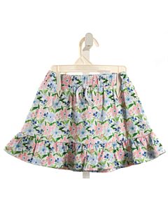 THE PROPER PEONY  BLUE  FLORAL  SKORT