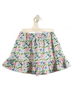 THE PROPER PEONY  BLUE  FLORAL  SKORT