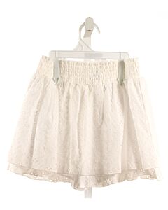 SPLENDID  WHITE EYELET   SKORT