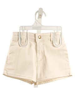 BISBY BY LITTLE ENGLISH  IVORY DENIM   SHORTS