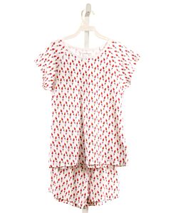 LILA + HAYES  RED  PRINT  LOUNGEWEAR