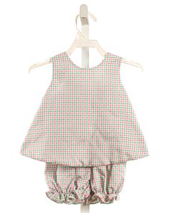 JAMES & LOTTIE  MULTI-COLOR  PLAID  2-PIECE OUTFIT