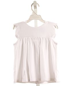 BELLA BLISS  WHITE    SLEEVELESS SHIRT