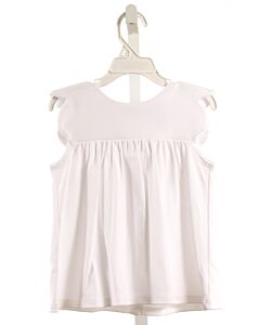 BELLA BLISS  WHITE    SLEEVELESS SHIRT