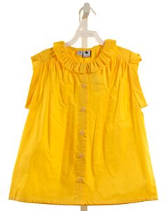 BUSY BEES  YELLOW  POLKA DOT  SLEEVELESS SHIRT WITH RUFFLE