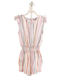 SPLENDID  MULTI-COLOR  STRIPED SMOCKED ROMPER