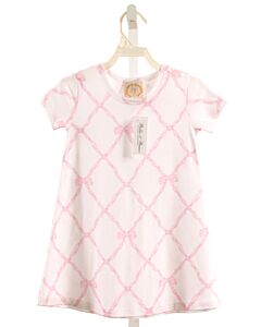 THE BEAUFORT BONNET COMPANY  PINK   PRINTED DESIGN DRESS