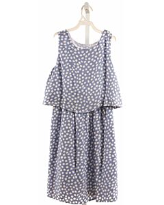 MAGGIE BREEN  BLUE  POLKA DOT  DRESS