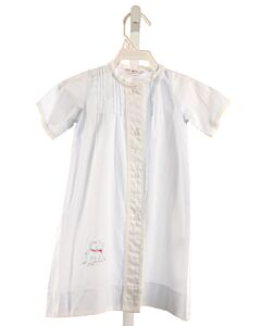 NORA  LT BLUE    LOUNGEWEAR WITH PICOT STITCHING