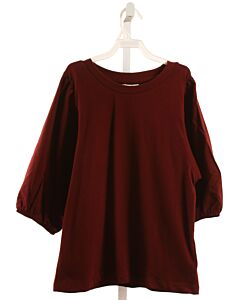 DL1961  MAROON    KNIT SS SHIRT