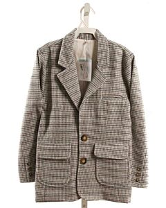 BELLA BLISS  GRAY  HOUNDSTOOTH  BLAZER