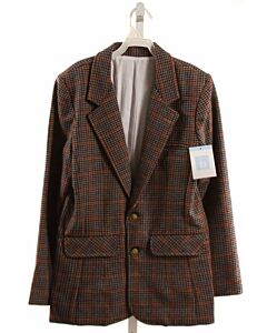BELLA BLISS  MULTI-COLOR  HOUNDSTOOTH  BLAZER