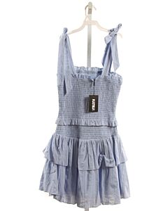 KATIEJNYC  LT BLUE   SMOCKED DRESS