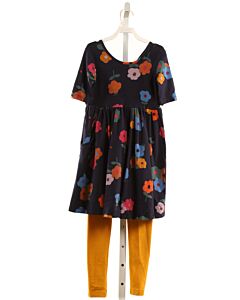 HANNA ANDERSSON  NAVY  FLORAL  2-PIECE OUTFIT
