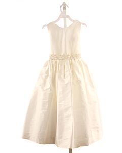 SUSANNE LIVELY  WHITE SILK   PARTY DRESS
