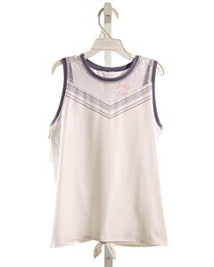 LUCKY IN LOVE WHITE KNIT TANK