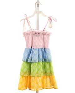 TUKTUK DESIGNS  MULTI-COLOR   SMOCKED DRESS