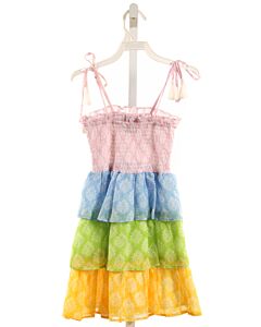 TUKTUK DESIGNS MULTI-COLOR SMOCKED DRESS