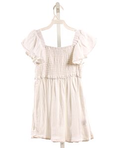 SHADE CRITTERS  WHITE   SMOCKED DRESS