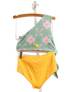 PEPITA & ME  YELLOW  FLORAL  1-PIECE SWIMSUIT