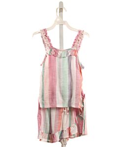 SPLENDID  MULTI-COLOR  STRIPED  2-PIECE OUTFIT