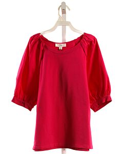 A LOVES A HOT PINK SHIRT-LS