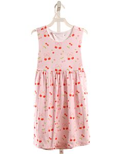 JAMES & LOTTIE PINK PRINT KNIT DRESS