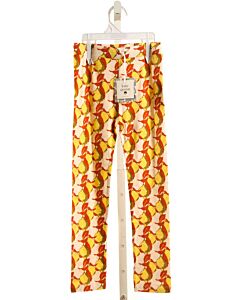 KATE QUINN  YELLOW  PRINT  LEGGINGS