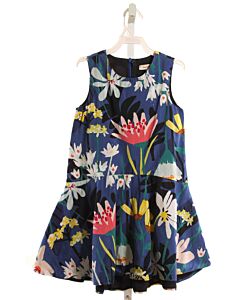 CATIMINI  BLUE  FLORAL  DRESS