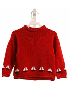 CLAVER  RED    SWEATER