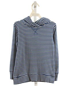 KATE QUINN  BLUE  STRIPED  PULLOVER
