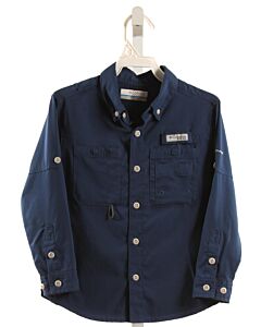 COLUMBIA  BLUE    DRESS SHIRT