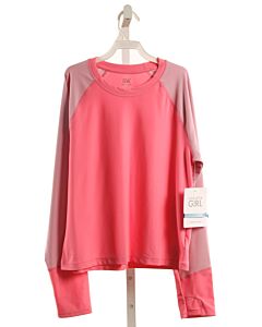 ATHLETA GIRL  PINK    SHIRT-LS