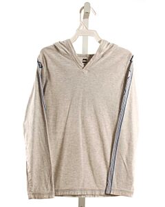 TEA  GRAY   PRINTED DESIGN PULLOVER