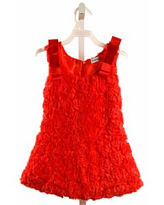 RUFFLE BUM RED TULLE PARTY DRESS