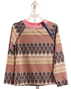 FLOATIMINI  PINK  FLORAL PRINTED DESIGN RASH GUARD